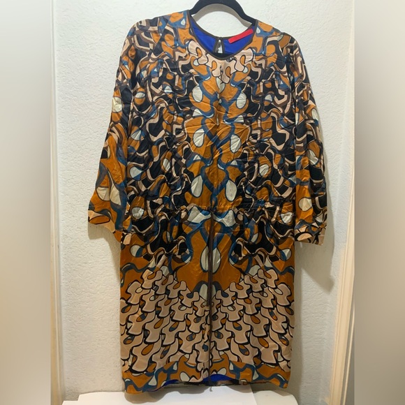 Shamask Shift Dress Women’s Size 1 (6/8) 100% Silk Lining - Picture 1 of 8